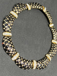 Vintage 1980s Swarovski Necklace with Crystals