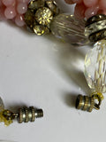 Louis Rousselet Pink Grapes Beads Necklace