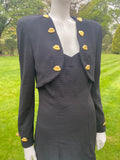 Elsa Schiaparelli inspired 1990s dress