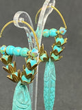 Vintage Turquoise Fish Earrings