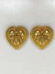 Vintage Butler& Wilson Hearts Clip-On Eaarings