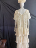 Anna Christina Silk Bridal Summer Tea Party Dress