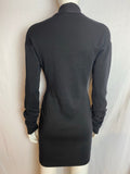 1990s Romeo Gigli Bodycon Wool Mini Dress