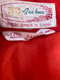 Vintage Chinese Embroidered Kimono Jacket Baihua