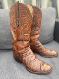 Vintage Exotic Skin Cowboy Boots