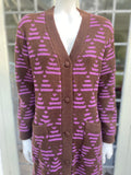 Vintage 1970s Knit Coat Dress