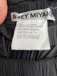 Issey Miyake Black Crocheted Tasselled Skirt Dress L