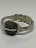 Paco Rabanne Vintage Space Age Hinged Bangle.
