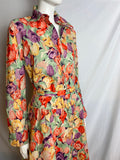 Vintage 1970s Mandy Pothecary Liberty Of London Skirt Suit
