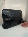Chanel Shoulder Bag with 24k Gold Hardwear