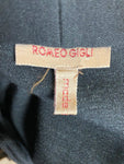 1990s Romeo Gigli Bodycon Wool Mini Dress