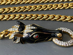 Vintage Horse Head Chain Necklace
