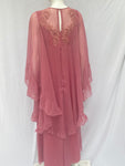 KATI by Laura Phillips Taupe Pink Dress