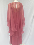 KATI by Laura Phillips Taupe Pink Dress