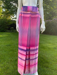 Pierre Cardin Paris Pink Ombre Chiffon Skirt