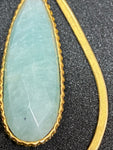 Ottoman Hands Semiprecious Green Stone Earrings