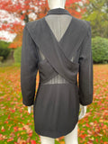 Kyuso Sheer Silk Back Jacket