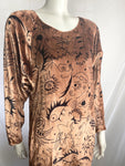 Vintage 1980s Matisse/Picasso Inspired Print Dress