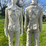 1990s Cappopera Jeans Trouser Suit