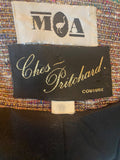 Ches Pritchard Couture Gold Lame and Pink Jacket
