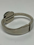 Paco Rabanne Vintage Space Age Hinged Bangle.