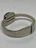 Paco Rabanne Vintage Space Age Hinged Bangle.