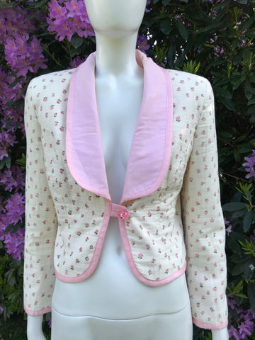 Vintage 1990s Sara Berman Boho Cotton Jacket