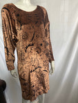 Vintage 1980s Matisse/Picasso Inspired Print Dress