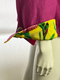 Vintage Gianni Versace Versus Fuschia Pink Summer Jacket
