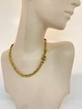 Vintage Givenchy Gold Tone Chain Necklace