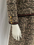 Adolfo USA Boucle Knit Skirt Suit