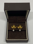 Vintage Angel / Cherub Earrings