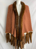 Vintage Christian Dior Mink Fur Stole Overal