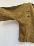 Vintage Green Suede Croc Embossed Top
