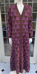 Vintage 1970s Knit Coat Dress