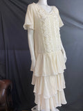 Anna Christina Silk Bridal Summer Tea Party Dress