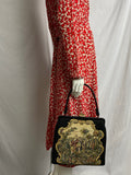 Vintage Large Tapestry Bag L & M USA