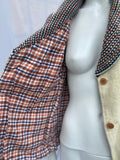 Vintage Peroche Paris Boiled Wool White Coat