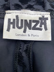 Vintage 1990s Hunza Leopard Devore Bodycon MIDI Dress