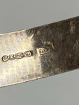 Silver Hallmarked Cuff with Lapis Lazuli.