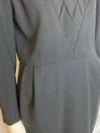 David Molho Paris Faubourg Saint Honore Black Dress