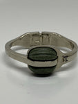 Paco Rabanne Vintage Space Age Hinged Bangle.