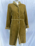 Betty Barclay Olive Green Sheepskin Coat