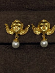 Vintage Angel / Cherub Earrings