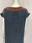 Antique Roaring Twentieth 1920s Beaded Dress