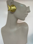 Vintage Edouard Rambaud Paris Fish Clip-Ons Earrings