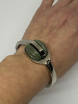 Paco Rabanne Vintage Space Age Hinged Bangle.