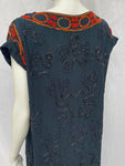 Antique Roaring Twentieth 1920s Beaded Dress