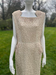 Vintage Couture Soutache Dress