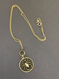 Antique Spider Necklace